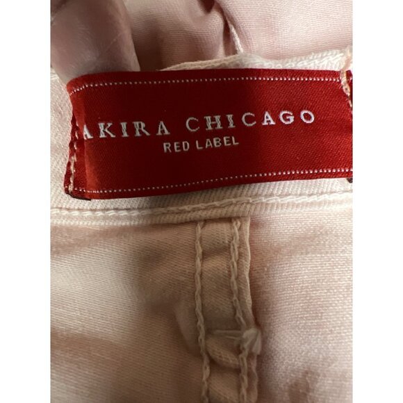 AKIRA Chicago Pink Distressed Cut Off Stretch Shorts Women's Size Small - Picture 5 of 10